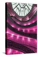 Dolce Vita Rome Collection - Pink Vatican Staircase-Philippe Hugonnard-Stretched Canvas