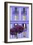 Dolce Vita Rome Collection - Purple Building Facade II-Philippe Hugonnard-Framed Photographic Print