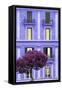 Dolce Vita Rome Collection - Purple Building Facade II-Philippe Hugonnard-Framed Stretched Canvas