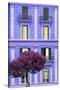 Dolce Vita Rome Collection - Purple Building Facade II-Philippe Hugonnard-Stretched Canvas