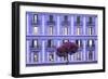 Dolce Vita Rome Collection - Purple Building Facade-Philippe Hugonnard-Framed Photographic Print