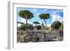 Dolce Vita Rome Collection - Roman Archaeology Columns II-Philippe Hugonnard-Framed Photographic Print