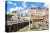 Dolce Vita Rome Collection - Roman Archaeology Columns III-Philippe Hugonnard-Stretched Canvas