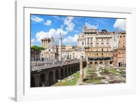 Dolce Vita Rome Collection - Roman Archaeology Columns III-Philippe Hugonnard-Framed Photographic Print