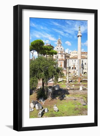Dolce Vita Rome Collection - Roman Archaeology Columns IV-Philippe Hugonnard-Framed Photographic Print