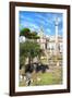 Dolce Vita Rome Collection - Roman Archaeology Columns IV-Philippe Hugonnard-Framed Photographic Print