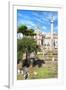 Dolce Vita Rome Collection - Roman Archaeology Columns IV-Philippe Hugonnard-Framed Photographic Print