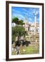 Dolce Vita Rome Collection - Roman Archaeology Columns IV-Philippe Hugonnard-Framed Photographic Print