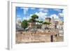 Dolce Vita Rome Collection - Roman Archaeology Columns-Philippe Hugonnard-Framed Photographic Print