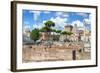 Dolce Vita Rome Collection - Roman Archaeology Columns-Philippe Hugonnard-Framed Photographic Print