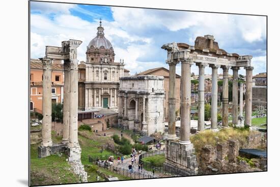 Dolce Vita Rome Collection - Roman Columns Rome II-Philippe Hugonnard-Mounted Photographic Print