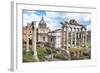 Dolce Vita Rome Collection - Roman Columns Rome II-Philippe Hugonnard-Framed Photographic Print