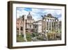 Dolce Vita Rome Collection - Roman Columns Rome II-Philippe Hugonnard-Framed Photographic Print