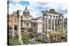 Dolce Vita Rome Collection - Roman Columns Rome II-Philippe Hugonnard-Stretched Canvas