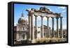 Dolce Vita Rome Collection - Roman Columns Rome-Philippe Hugonnard-Framed Stretched Canvas