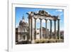 Dolce Vita Rome Collection - Roman Columns Rome-Philippe Hugonnard-Framed Photographic Print