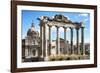 Dolce Vita Rome Collection - Roman Columns Rome-Philippe Hugonnard-Framed Photographic Print