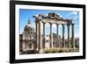 Dolce Vita Rome Collection - Roman Columns Rome-Philippe Hugonnard-Framed Photographic Print