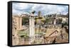 Dolce Vita Rome Collection - Roman Ruins in Rome II-Philippe Hugonnard-Framed Stretched Canvas