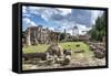 Dolce Vita Rome Collection - Roman Ruins in Rome III-Philippe Hugonnard-Framed Stretched Canvas