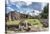 Dolce Vita Rome Collection - Roman Ruins in Rome III-Philippe Hugonnard-Stretched Canvas