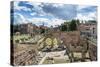 Dolce Vita Rome Collection - Roman Ruins in Rome-Philippe Hugonnard-Stretched Canvas