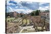 Dolce Vita Rome Collection - Roman Ruins in Rome-Philippe Hugonnard-Stretched Canvas