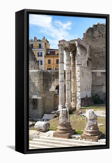 Dolce Vita Rome Collection - Rome Columns II-Philippe Hugonnard-Framed Stretched Canvas