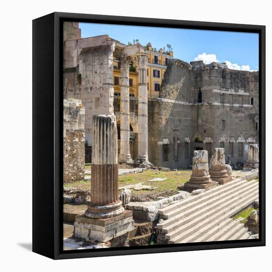 Dolce Vita Rome Collection - Rome Columns IV-Philippe Hugonnard-Framed Stretched Canvas