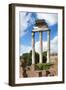 Dolce Vita Rome Collection - Ruined Roman Pillars-Philippe Hugonnard-Framed Photographic Print