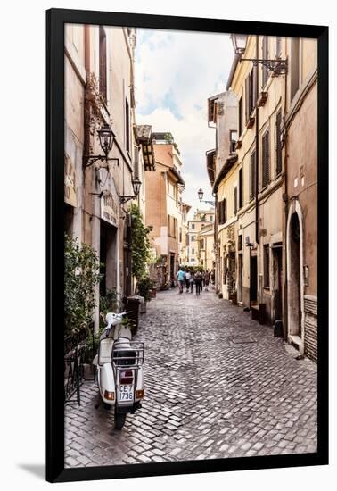 Dolce Vita Rome Collection - Scooter in street II-Philippe Hugonnard-Framed Photographic Print