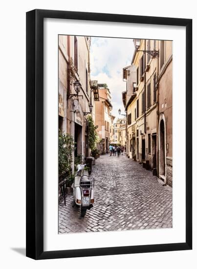 Dolce Vita Rome Collection - Scooter in street II-Philippe Hugonnard-Framed Photographic Print