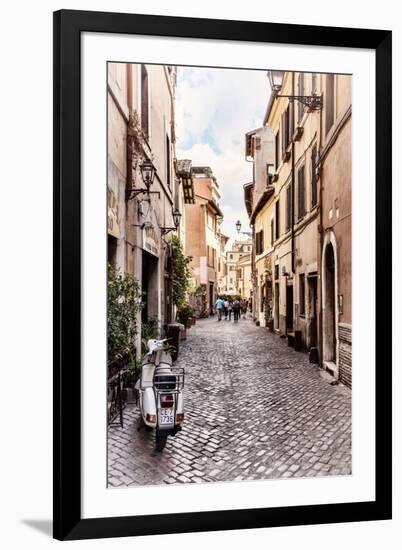 Dolce Vita Rome Collection - Scooter in street II-Philippe Hugonnard-Framed Photographic Print