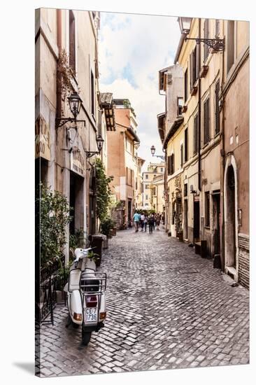 Dolce Vita Rome Collection - Scooter in street II-Philippe Hugonnard-Stretched Canvas