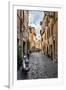 Dolce Vita Rome Collection - Scooter in street-Philippe Hugonnard-Framed Premium Photographic Print