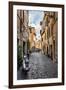 Dolce Vita Rome Collection - Scooter in street-Philippe Hugonnard-Framed Premium Photographic Print