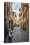Dolce Vita Rome Collection - Scooter in street-Philippe Hugonnard-Stretched Canvas
