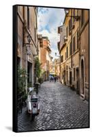 Dolce Vita Rome Collection - Scooter in street-Philippe Hugonnard-Framed Stretched Canvas