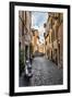 Dolce Vita Rome Collection - Scooter in street-Philippe Hugonnard-Framed Photographic Print