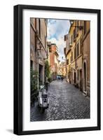 Dolce Vita Rome Collection - Scooter in street-Philippe Hugonnard-Framed Photographic Print