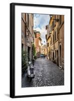 Dolce Vita Rome Collection - Scooter in street-Philippe Hugonnard-Framed Photographic Print