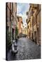 Dolce Vita Rome Collection - Scooter in street-Philippe Hugonnard-Stretched Canvas