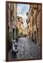 Dolce Vita Rome Collection - Scooter in street-Philippe Hugonnard-Framed Photographic Print