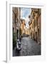 Dolce Vita Rome Collection - Scooter in street-Philippe Hugonnard-Framed Photographic Print