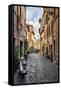 Dolce Vita Rome Collection - Scooter in street-Philippe Hugonnard-Framed Stretched Canvas