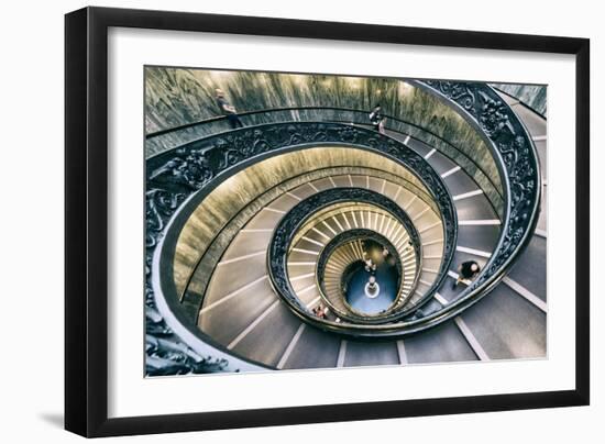 Dolce Vita Rome Collection - Spiral Staircase V-Philippe Hugonnard-Framed Photographic Print
