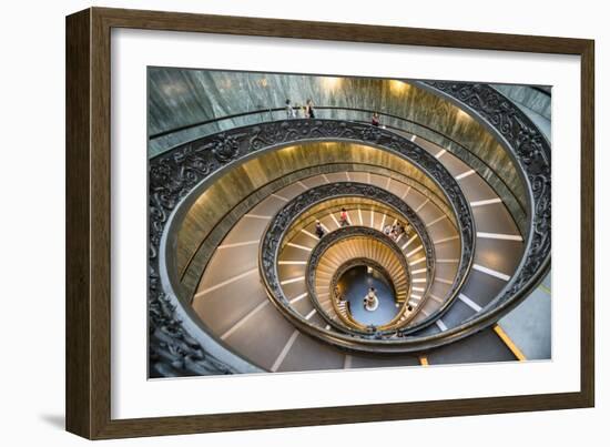 Dolce Vita Rome Collection - Spiral Staircase-Philippe Hugonnard-Framed Photographic Print