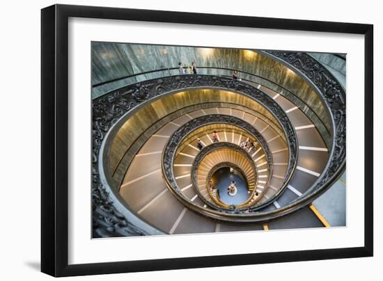 Dolce Vita Rome Collection - Spiral Staircase-Philippe Hugonnard-Framed Photographic Print