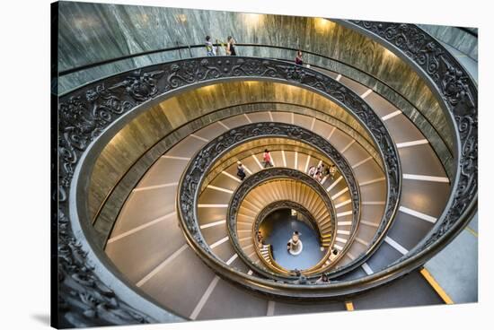 Dolce Vita Rome Collection - Spiral Staircase-Philippe Hugonnard-Stretched Canvas