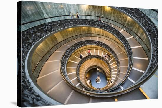 Dolce Vita Rome Collection - Spiral Staircase-Philippe Hugonnard-Stretched Canvas